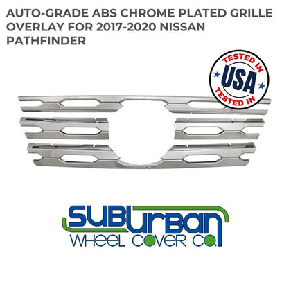 '17-20 Nissan Pathfinder Chrome Plastic Grille Insert GI/146