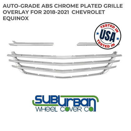 '18-21 Chevrolet Equinox Chrome Grille Insert / Overlay GI/152