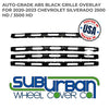 '20-23 Chevrolet Silverado 2500 / 3500 HD Gloss Black Grille Insert GI168BLK