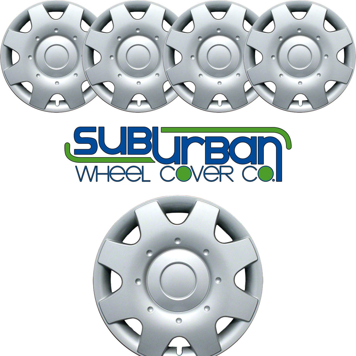 Volkswagen Beetle Style 16" Replacement Hubcaps 18016S Suburban