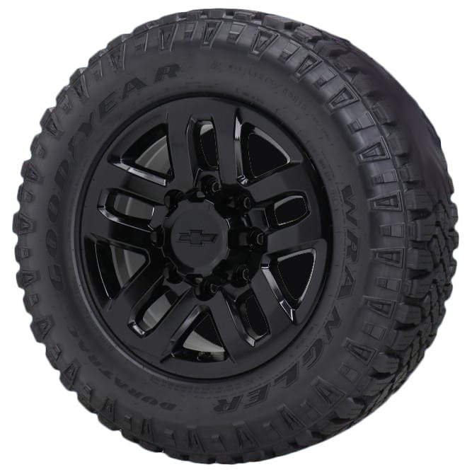 '1520 Chevy Silverado LTZ 2500HD / 3500HD Black Center Cap 23494288 Suburban Wheel Cover