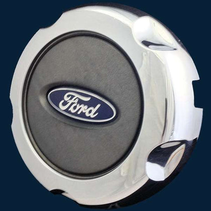 '02-05 Ford Explorer 2 Tone Chrome / Dark Gray Center Cap 3450A