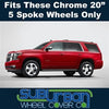 '15-18 Chevrolet Tahoe LTZ 20x9 Chrome Wheel Center Cap 20942001