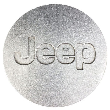 '07-17 Jeep Wrangler Silver Button Center Cap 5HT59TRMAB