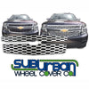 '15-18 Chevrolet Suburban / Tahoe LS & LT Models ABS Chrome Mesh Grille Insert