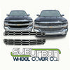 '16-18 Chevrolet Silverado 1500 LS LT WT ABS Chrome Grille Insert GI/136