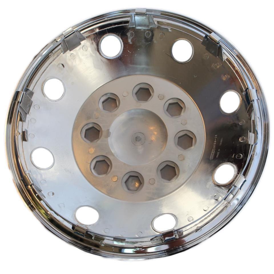 RV / Motorhome 16.5" Chrome Plastic Hubcaps AL165P Suburban Wheel Cover