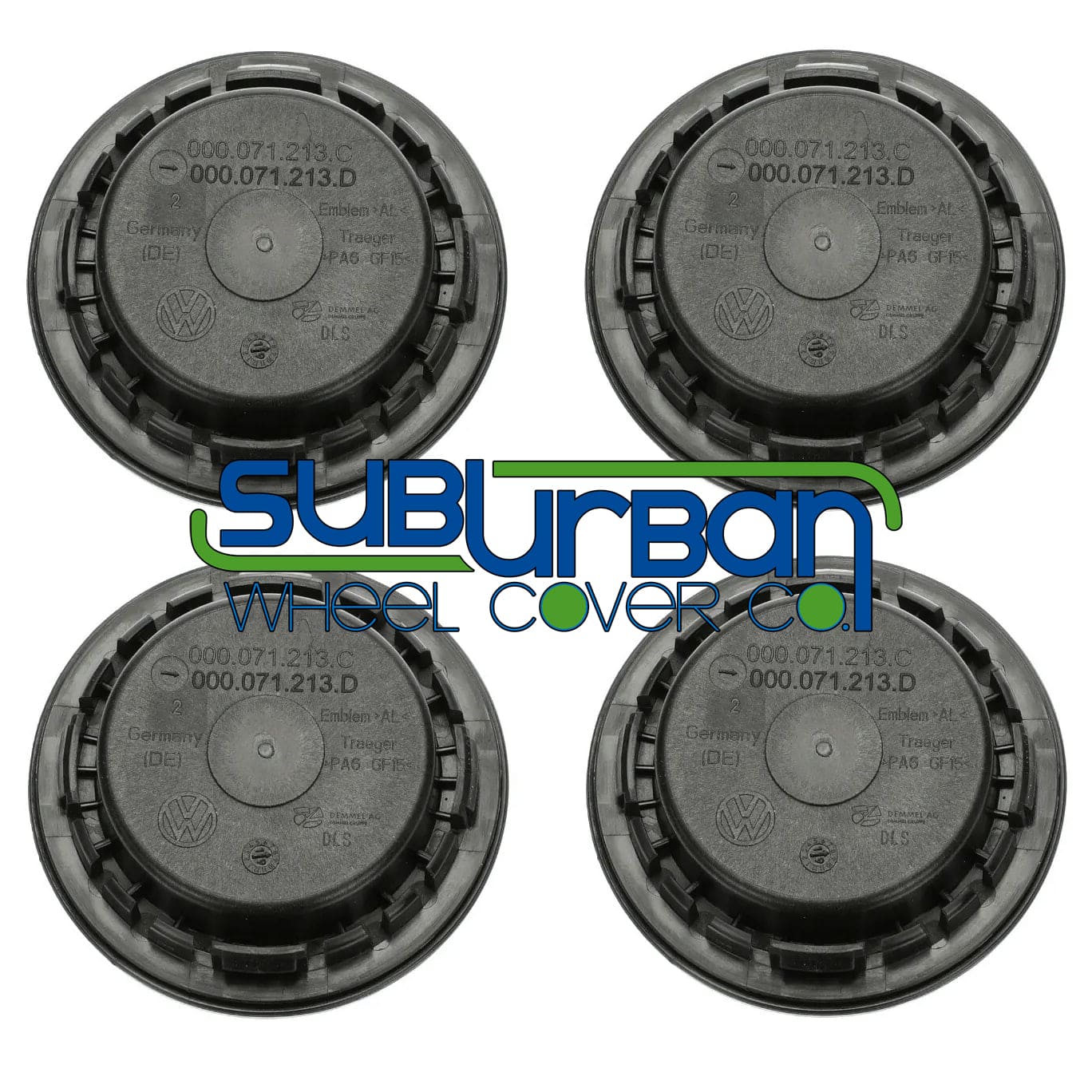 VW Arteon Dynamic Non Rotating Center Caps | 000071213D – Suburban