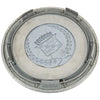 '89-93 Cadillac Deville Center Cap Silver Wreath & Crest 4502S-CC Back Photo
