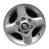 '00-02 Nissan Frontier Silver / Black Wheel Center Cap 62384CC