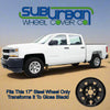 7950-GB GLOSS BLACK WHEEL SKIN FOR CHEVRPOLET SILVERADO 1500 WORK TRUCK