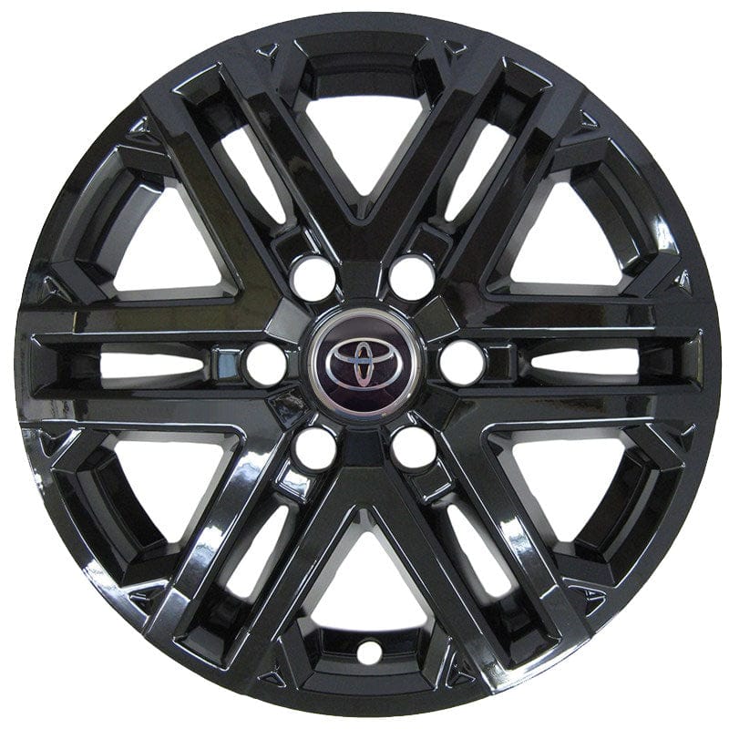 Nationwide Hubcaps 4x Black 20-Inch Wheel Skins For 2022-2025 Chevy Silverado 1500 – Snap-On Rim Covers
