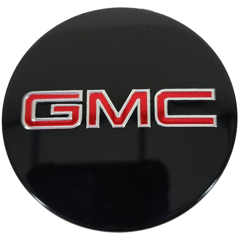 '18-24 GMC Terrain Gloss Black / Red Button Center Cap | 84566466 ...