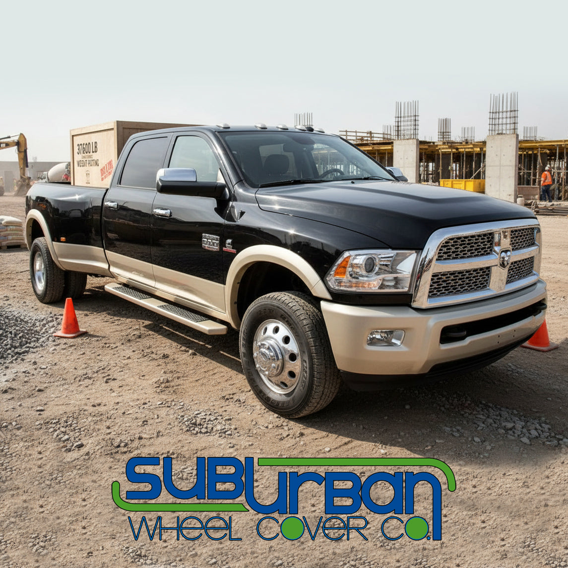 '11-18 Ram 3500 Dually Rear Wheel Replacement Chrome Center Cap C2415 ...
