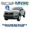 '19-23 Ford Ranger Chrome Grille Insert / Overlay GI/169 Truck Photo