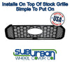 '19-23 Ford Ranger Gloss Black Grille Insert / Overlay GI/169BLK Promo