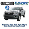 '19-23 Ford Ranger Gloss Black Grille Insert / Overlay GI/169BLK Vehicle Photo