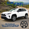 TOYOTA RAV4 BLACKWHEEL SKINS