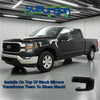 '21-25 Ford F150 Gloss Black Mirror Covers MC67556BLK