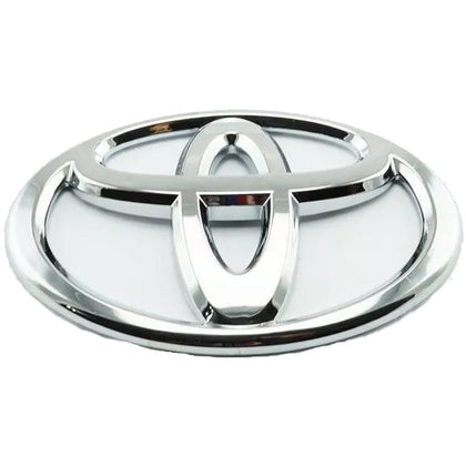 Toyota Chrome Logo - Oval