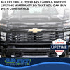 '24-25 Chevrolet Silverado 2500 / 3500 HD Gloss Black Grille Insert GI/208BLK