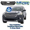 '17-19 Ford Escape S / SE Gloss Black Grille Insert GI484BLK