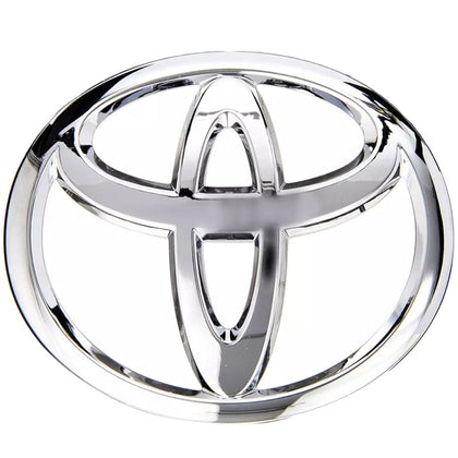 Toyota Chrome Logo - Round