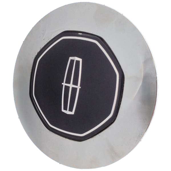 96-97 Lincoln Town Car Black / Chrome Center Cap | 3233CC