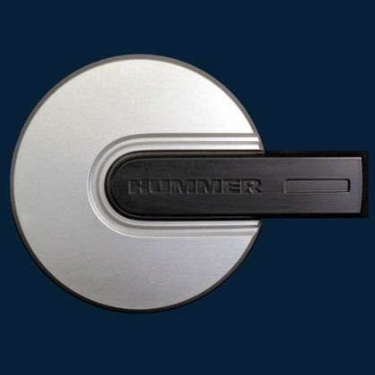 '08-10 Hummer H3 Silver / Black Wheel Center Cap 6304C-CC