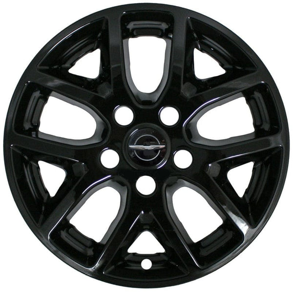 Gloss Black Wheel Skins Set Of 4 – Fits 2017-2025 Chrysler Pacifica 17” Alloys, #7259-GB