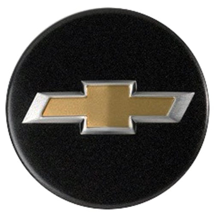'13-23 Chevrolet Malibu Black / Gold Button Center Cap 95489949