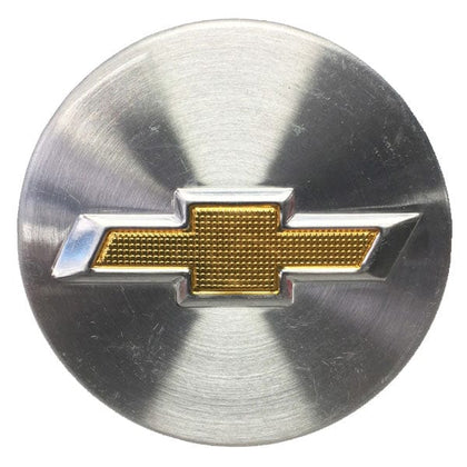 '18 Up Chevrolet Equinox Machined / Gold Logo Button Center Cap 9594156