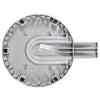 '06-10 Hummer H3 Silver Wheel Center Cap 550232S Back Side