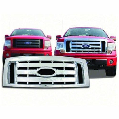 '09-12 Ford F150 XL / STX / FX4 ABS Chrome Grille Insert GI/73