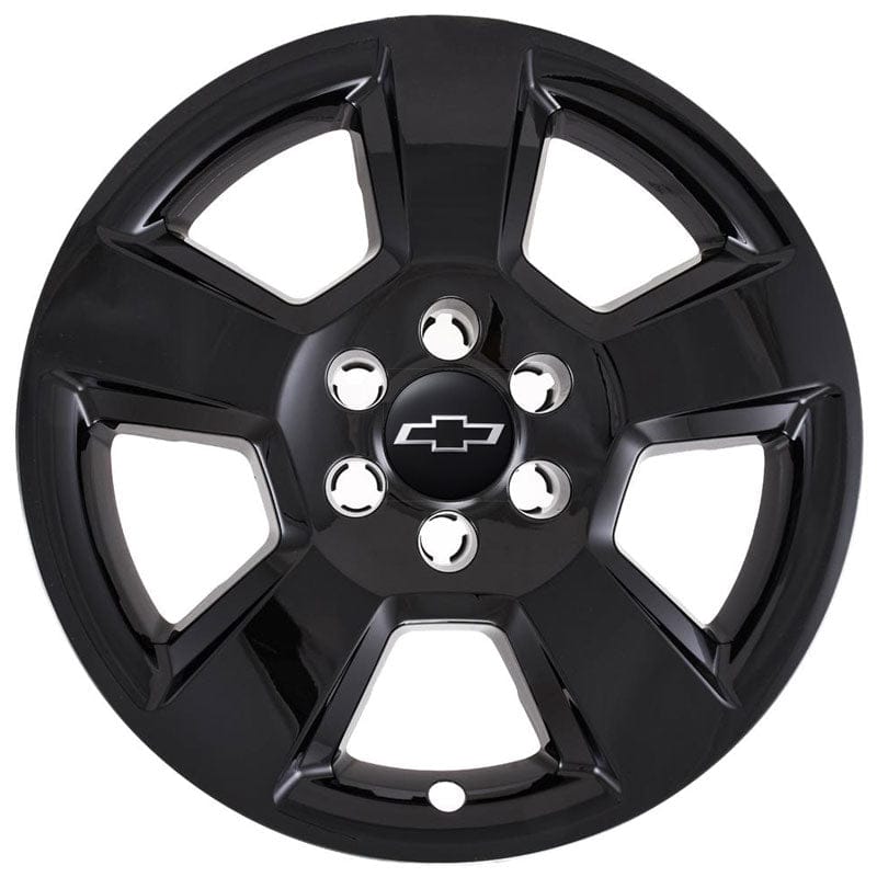 14 18 Chevrolet Silverado 1500 20 Gloss Black Wheel Skins IMP 490BLK Suburban Wheel Cover